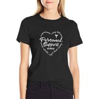 Gambar Personal support worker, psw, caregiver, home healthcare aid, home health worker, home health aide, health aid, hea T-Shirt dari aldobarado undefined 3 Tokopedia