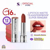 Gambar SOMETHINC Checkmatte Transferproof Lipstick 3.8gr BPOM - 19 Endgame dari Verona Beauty undefined 1 Tokopedia