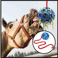 Gambar Bola Ball Jaring Gantung Hanging Hay Pakan Feed Kuda Horse Equestrian dari majuberkah03 undefined 3 Tokopedia