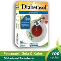 Gambar Diabetasol Zero Calorie Sweetener 100 X 1,5 G (Sachet) dari Mostlymart undefined 1 Tokopedia