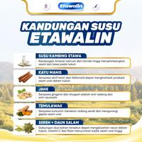 Gambar ETAWALIN Susu Kambing Bubuk Atasi Asam Urat Nyeri Sendi Pinggang 200gr dari shafashop1 undefined 4 Tokopedia