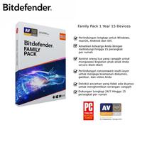 Gambar Bitdefender Family Pack 1 Year 15 Devices Berkualitas dari YYSTORED undefined 2 Tokopedia