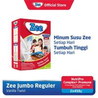 Gambar ZEE REGULER VANILLA TWIST MILK 2X450 900 GR VANILA SUSU REGULAR JUMBO - VANILLA900 dari Arsanimart undefined 1 Tokopedia