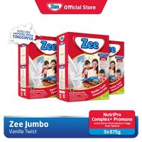Gambar Zee Reguler Jumbo Vanilla Twist Milk 2x450 gr (3 Pack) dari ptzarrafood undefined 1 Tokopedia