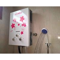 Gambar [COD] PAKET WATER HEATER PEMANAS AIR KAMAR MANDI GAS NIKO LENGKAP PUTIH dari galslolomk21 undefined 4 Tokopedia