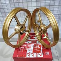 Gambar Velg Rcb 522 Satria Fu 522 Racing Boy Gold Original Sp522 Sp 522 Not dari ANT Store's undefined 4 Tokopedia