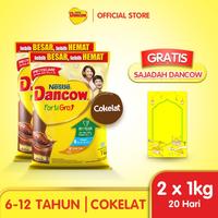 Gambar Nestle DANCOW FortiGro Cokelat Pouch 1 kg x 2 FREE Sajadah Dancow dari Fawkes Storee undefined 1 Tokopedia