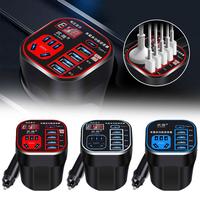 Gambar Car Power Inverter USB 3.0 Charging Port 12V/24V DC1 Multifunction Fast 10V-220V Electronics Inverter Car Charger Charger S V5I4 dari Chaana1 undefined 1 Tokopedia