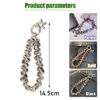 Gambar Gantungan Hp Manik Manik Kristal Aesthetic Crystal Beads Phone Charm Strap Korean - Coffee dari Soya Global undefined 3 Tokopedia