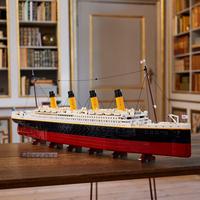 Gambar ✿Lego Titanic Blok Bangunan Model Raksasa Kesulitan Tinggi Partikel Mikro Mainan Rakitan Anak Laki-laki Hadiah dari Smagz90-Mall undefined 3 Tokopedia