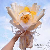 Gambar Cartoon Pokemon Pikachu Plush Bouquet Kawaii Plushie Toy Stuffed Doll dari wik manajemen store undefined 2 Tokopedia