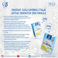 Gambar Go Milku SR12 Susu Kambing Etawa Halal Sehat Dan Aman Untuk Ibu Hamil - Strawberi, 600 Gr dari KHOIRIL MART undefined 5 Tokopedia