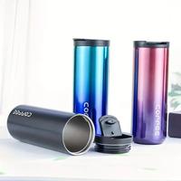 Gambar 500ml Vacuum Flask with Wide-Mouth Travel Mug Ideal for Home Office, Kitchen and Outdoor Use Perfect for Iced and Hot Beverages dari MELINDA STORED undefined 2 Tokopedia