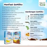 Gambar SR12 GO MILKU GOMILKU SUSU KAMBING ETAWA BUBUK 600 GRAM BPOM HALAL MUI - ORIGINAL dari Raimunanorderan undefined 2 Tokopedia