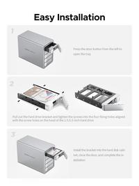 Gambar ORICO 5Big MacData RAID DAS Studio 5 Bay HDD Enclosure SSD Enclosure 5Gbps - 9958RU3 dari WANTOO INDONESIA undefined 5 Tokopedia