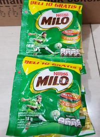 Gambar Susu Nestle MILO Activ go (11 sachet X 18 gr ) dari Toko Baihaqii undefined 2 Tokopedia