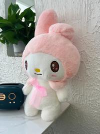 Gambar Anime Sanrio Cartoon Kuromi My Melody Plush Toy Stuffed Soft Doll dari wik manajemen store undefined 4 Tokopedia