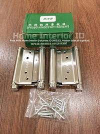 Gambar Engsel Koboi - Koboy 4 inch Pintu Bolak Balik Stainless 304 - Spring dari saufaelentina29 undefined 1 Tokopedia