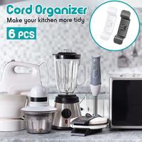Gambar 6 Pack Cord Organizer for Kitchen Appliances Plastic Cord Wrap dari kasiahstore undefined 2 Tokopedia