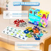 Gambar HG 943PCS 26 Style English Alphabet Building Blocks Set Education Le dari Hoeme Gear undefined 5 Tokopedia