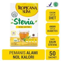 Gambar Tropicana Slim Sweetener Stevia 50 Sachet Pemanis Alami - batasi gula dari elko_shopp undefined 4 Tokopedia
