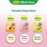 Gambar |GLORY| Milna Rice Crackers 20 gr 5x4gr | Snack MPASI Bayi 20gr dari IRMAFITRIANI88 undefined 5 Tokopedia