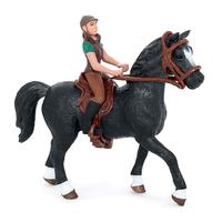 Gambar PETIYOUZA Plastic Artificial Rider Horse Realistic DIY Simulation Equestrian Farm Animal Lifelike Horse Model dari MagnoStore undefined 1 Tokopedia