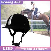Gambar Equestrian Helmet Bahan ABS + Velour / Helmet Berkuda Ukuran Yang dari Lamol Shop undefined 4 Tokopedia