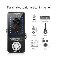 Gambar CU Lekato Guitar Looper Electric Guitar Musical Instrument 9 Loops 4 dari Crisp Untung undefined 4 Tokopedia