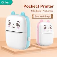 Gambar (COD) Print Mini Portable Bluetooth Photo Printer Thermal Camera - Pink Sad dari TOKO SITI FASHION undefined 3 Tokopedia