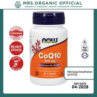 Gambar NOW Foods - CoQ10 100 mg - 50 Sgels Murah dari leonardowilson undefined 1 Tokopedia