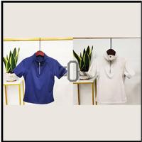 Gambar Baju Kaos Zipper Lengan Pendek Women Berkuda Equestrian dari TOKO JAYA.ID undefined 3 Tokopedia