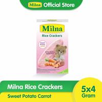 Gambar |GLORY| Milna Rice Crackers 20 gr 5x4gr | Snack MPASI Bayi 20gr dari IRMAFITRIANI88 undefined 2 Tokopedia