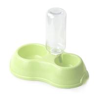 Gambar Pet Drinker Feeder Cat Water Bowl Two Bowls Plastic Automatic Drinking Bottle Dog Bowl One Bowl Multi-purpose Pet Supplies dari Kanjje undefined 3 Tokopedia