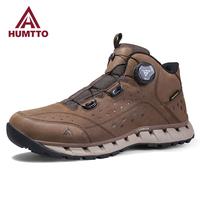 Gambar HUMTTO Waterproof Hiking Shoes for Men Sports Leather Ankle Boots dari UNLIMIT undefined 1 Tokopedia