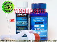 Gambar Kirkland Minoxidil 5Biotin 10.000mcg100capsDerma Roller Diskon dari halwahinayraqiqah undefined 1 Tokopedia