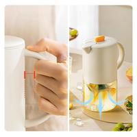 Gambar GIANXI 1800ML Portable Glass Water Jug With Lid Home And Kitchen dari Kanjje undefined 4 Tokopedia