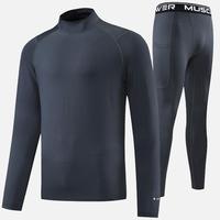 Gambar Men Gym Suit Fitness Running Hiking Skiing Tight Sets Quick Dry E dari Provid Mall undefined 2 Tokopedia