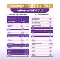 Gambar terbaru !!! morigro gromax vanilla / madu 800gr - susu penambah berat dari Beau Home undefined 4 Tokopedia