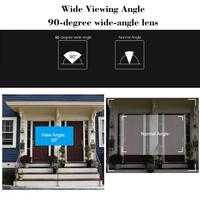 Gambar Digital Door Viewer Monitoring Peephole Door Camera Doorbell 2.8-inch LCD Screen Night Vision Photo Shooting for Home Security dari Sense Wave undefined 4 Tokopedia
