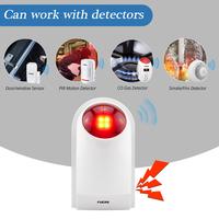Gambar Fuers J008 Flash Siren Smart Home Alarm Outdoor Siren Sound Strobe Flash Alarm Siren For Home Security Alarm System dari Sense Wave undefined 2 Tokopedia
