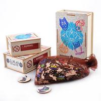 Gambar EF Fabulous Magic School Wooden Jigsaw Puzzles Charming Montessori T dari electro faqss undefined 4 Tokopedia