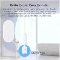 Gambar Graffiti Zigbee Water Detector Wireless Water Level Sensor Tuya Smart Linkage Overflow Alarm Leakage Detection dari Sense Wave undefined 4 Tokopedia