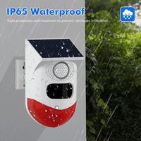 Gambar RF433 Remote Control Solar Security Alarm Siren PIR Motion Sensor Detector For Home Garden Yard Outdoor dari Sense Wave undefined 4 Tokopedia