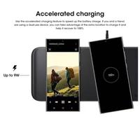 Gambar 3 in 1 For Electronics Wireless Charger Trio Qi Charging for Galaxy Phones Watches for Apple iPhone Devices dari Quest Labs undefined 2 Tokopedia
