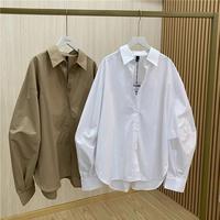 Gambar Kemeja Polos Wanita Oversize Shirt - Putih dari Diskonfashion undefined 3 Tokopedia