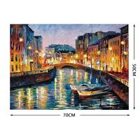 Gambar EF 70x50cm Adult Puzzle 1000 Pieces Paper Jigsaw Puzzles Venice Nigh dari electro faqss undefined 2 Tokopedia