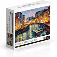 Gambar EF 70x50cm Adult Puzzle 1000 Pieces Paper Jigsaw Puzzles Venice Nigh dari electro faqss undefined 1 Tokopedia