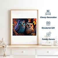 Gambar EF Owl Couple Wooden Jigsaw Puzzles for AdultsAnimal Shaped Pieces dari electro faqss undefined 4 Tokopedia