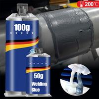 Gambar Cold Welding Glue New Metal Repair Adhesive Heat Resistance AB Sealant Magic Plastic Repair Casting Adhesive Strong AB Glue dari Viera store1 undefined 1 Tokopedia